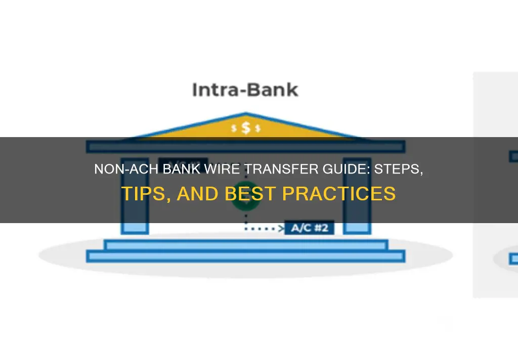 how to do non ach bank wire