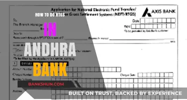 Step-by-Step Guide to RTGS Transactions in Andhra Bank