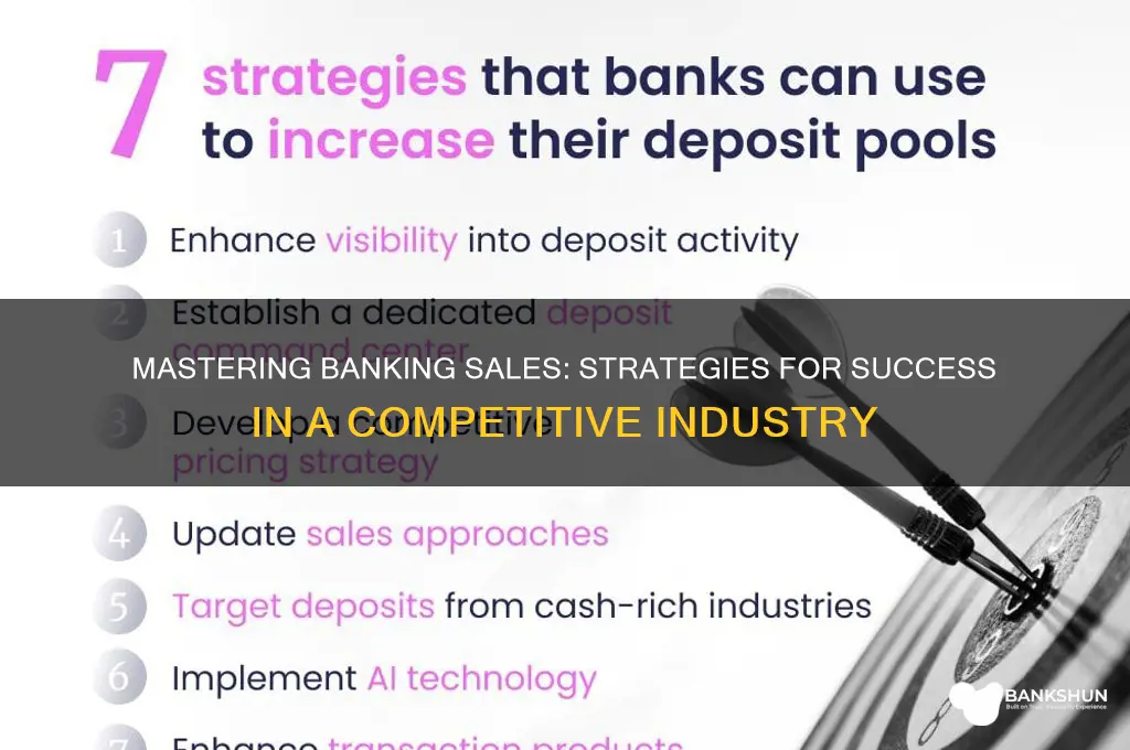 how to do sales in banking industry