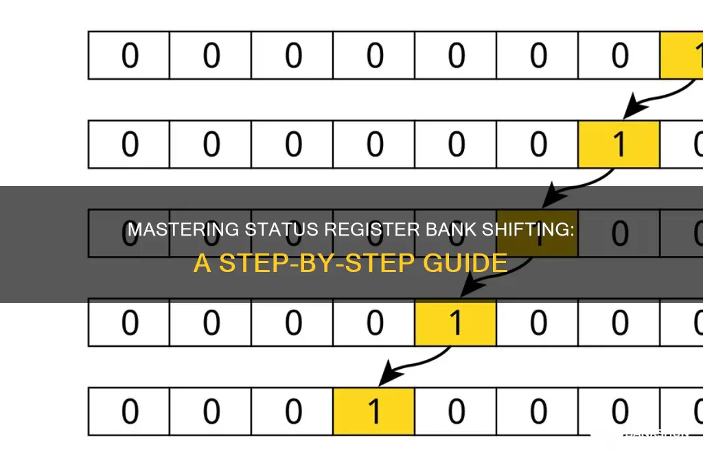 how to do status register bank shifting