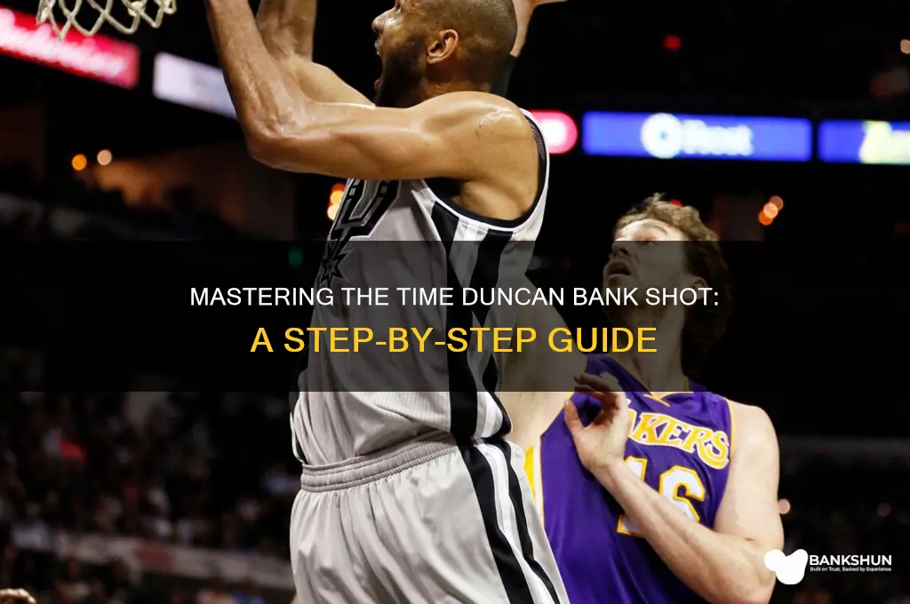 how to do time duncans bank shoot
