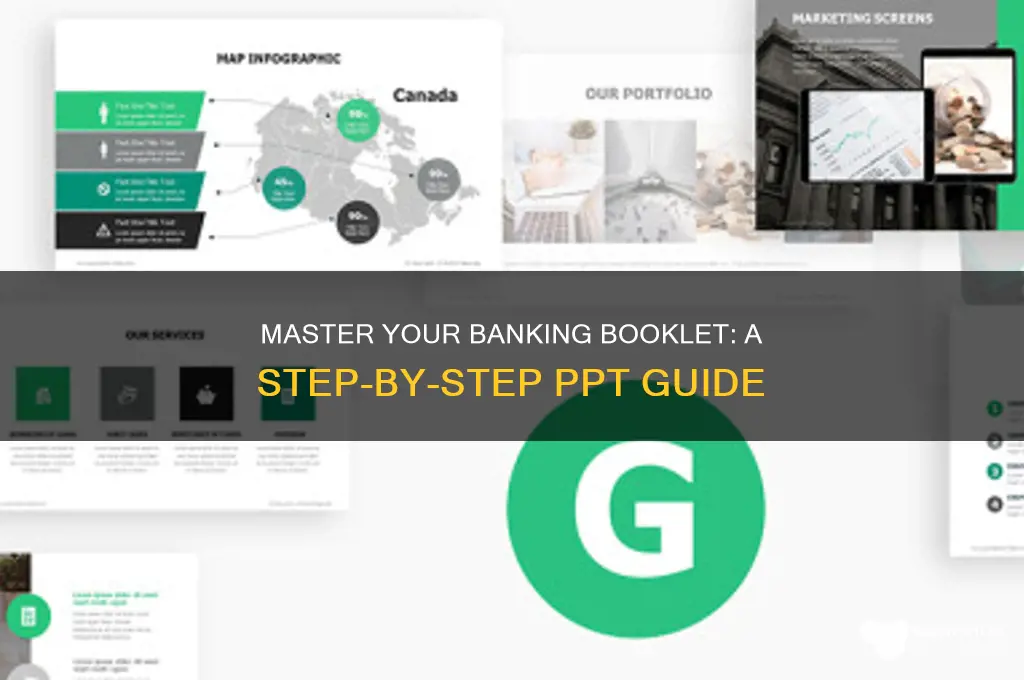 how to do your banking booklet ppt