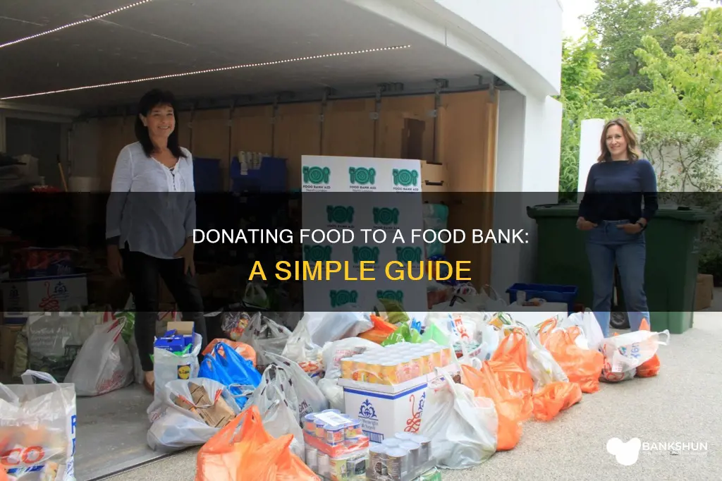 how to donate food to food bank