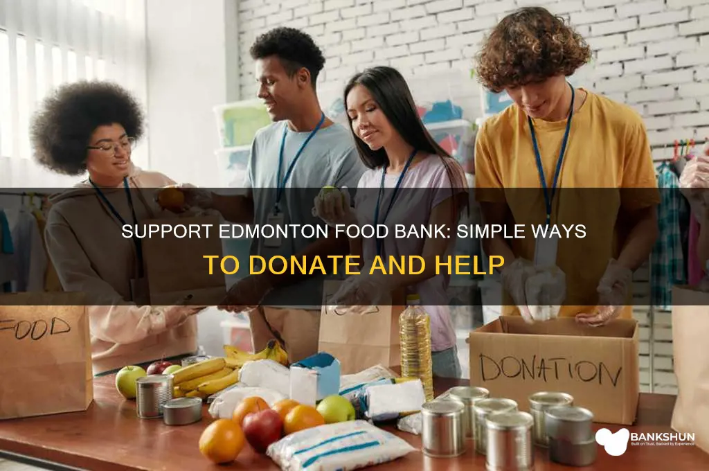 how to donate to edmonton food bank