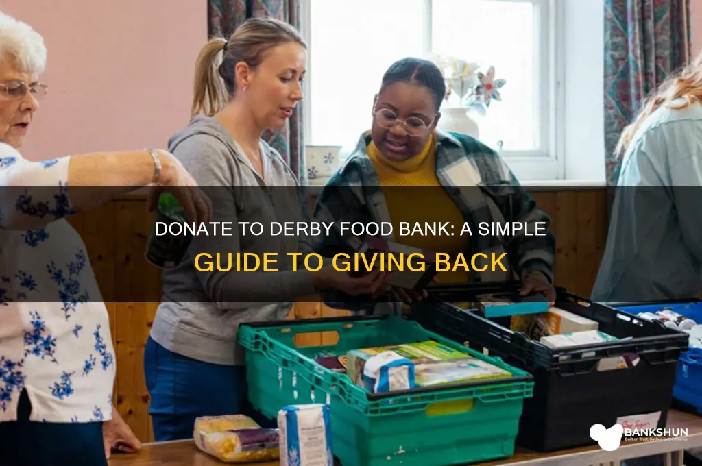 how to donate to food bank derby