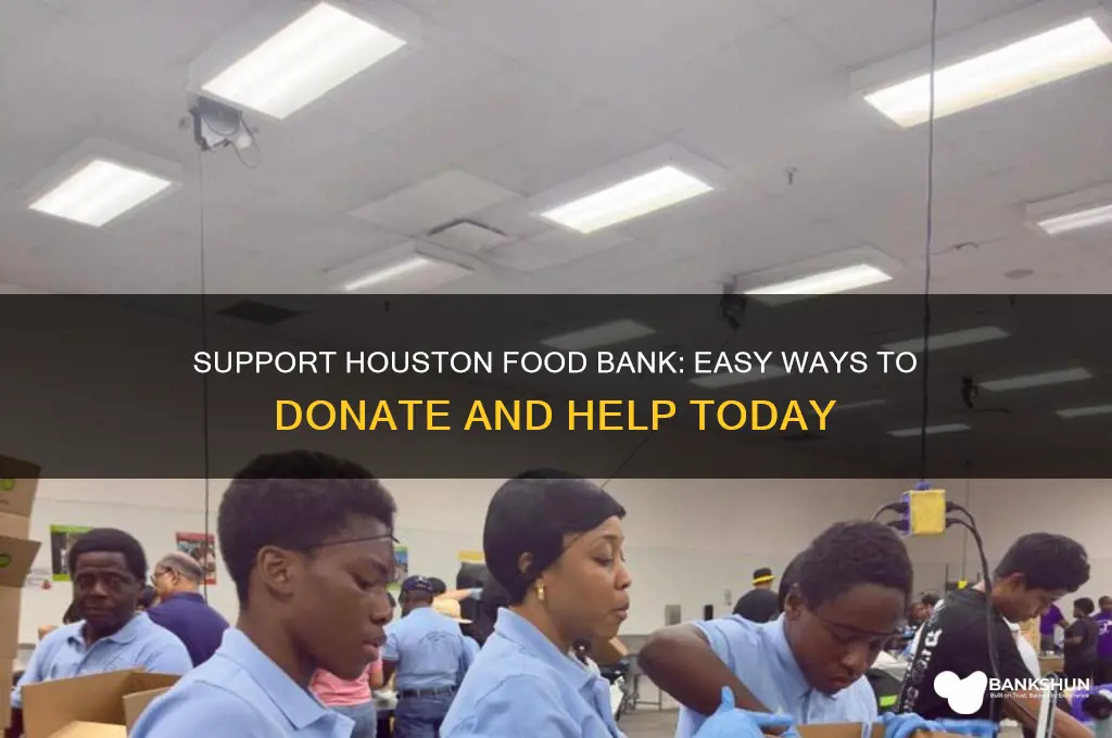 how to donate to houston food bank