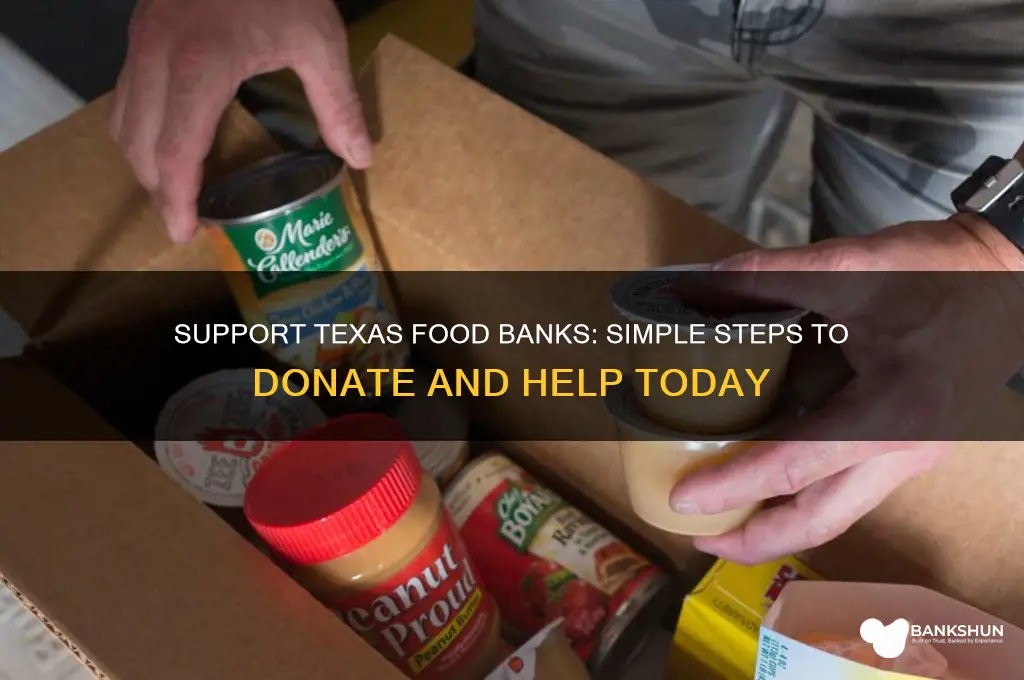 how to donate to texas food bank