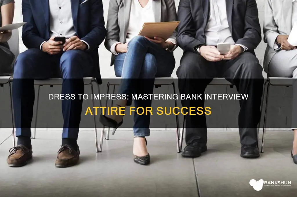 how to dress for a bank interview