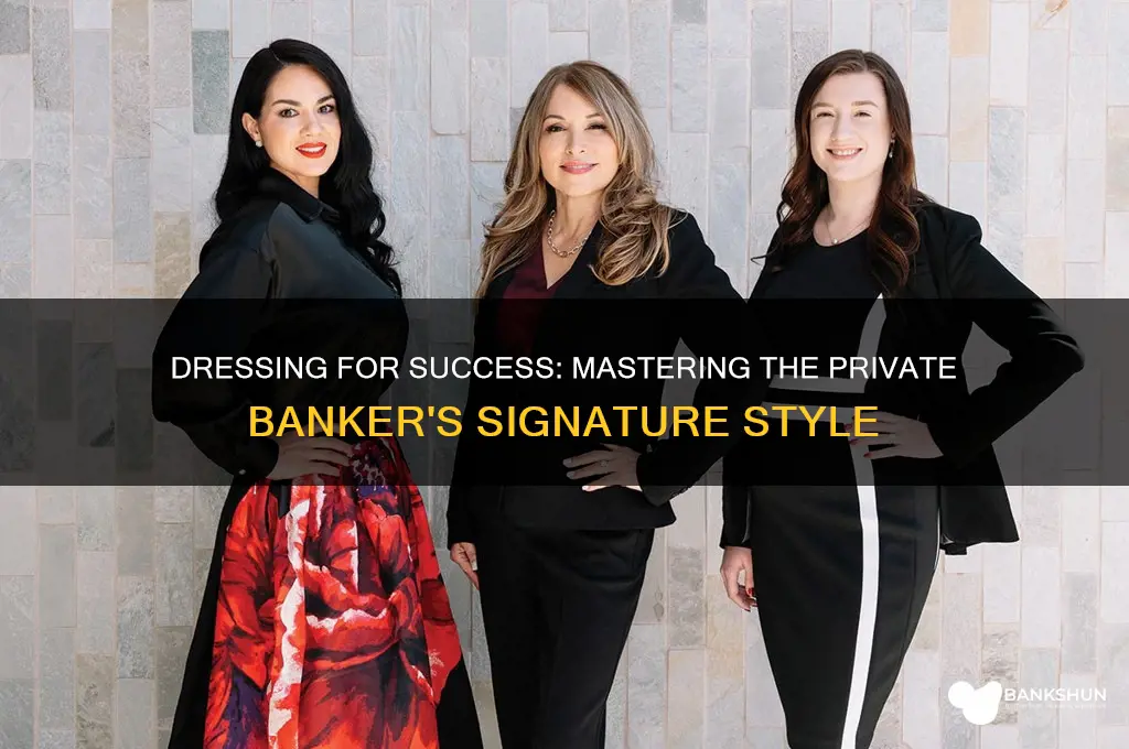 how to dress like a private banker