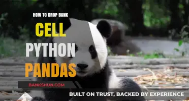 Efficiently Drop Bank Cell Data in Python Pandas: A Guide