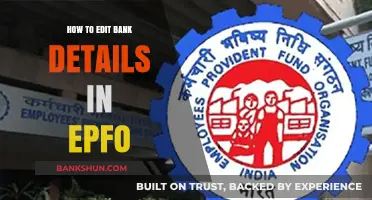 Step-by-Step Guide to Updating Bank Details in Your EPFO Account