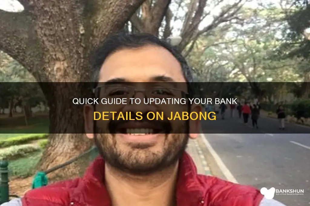 how to edit bank details in jabong