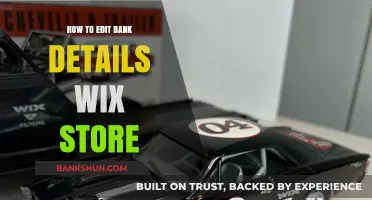 Editing Bank Details in Your Wix Store: A Step-by-Step Guide