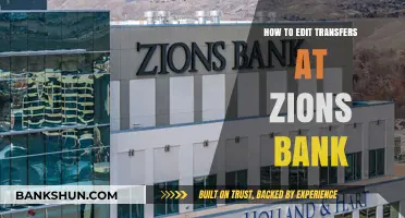 Editing Transfers at Zions Bank: A Step-by-Step Guide for Users