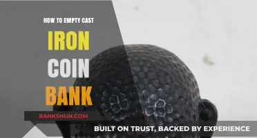 Safely Emptying Your Cast Iron Coin Bank: A Step-by-Step Guide