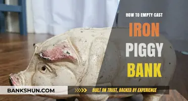 Safely Emptying Your Cast Iron Piggy Bank: A Step-by-Step Guide