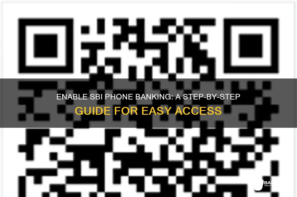 how to enable phone banking in sbi