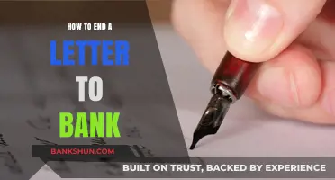 Mastering Professional Closings: How to End a Letter to Your Bank