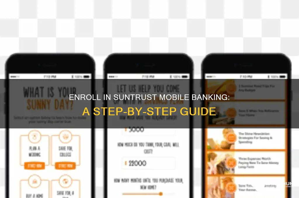 how to enroll in moblie banking suntrust