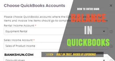 QuickBooks Bank Balance Entry: A Step-by-Step Guide for Accuracy