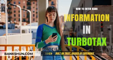 TurboTax Bank Info Guide: Easily Enter Your Banking Details