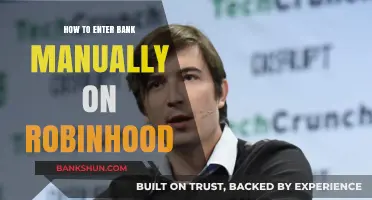 Manually Adding Bank Accounts on Robinhood: A Step-by-Step Guide