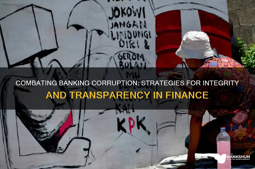 how to eradicate corruption in banking sector