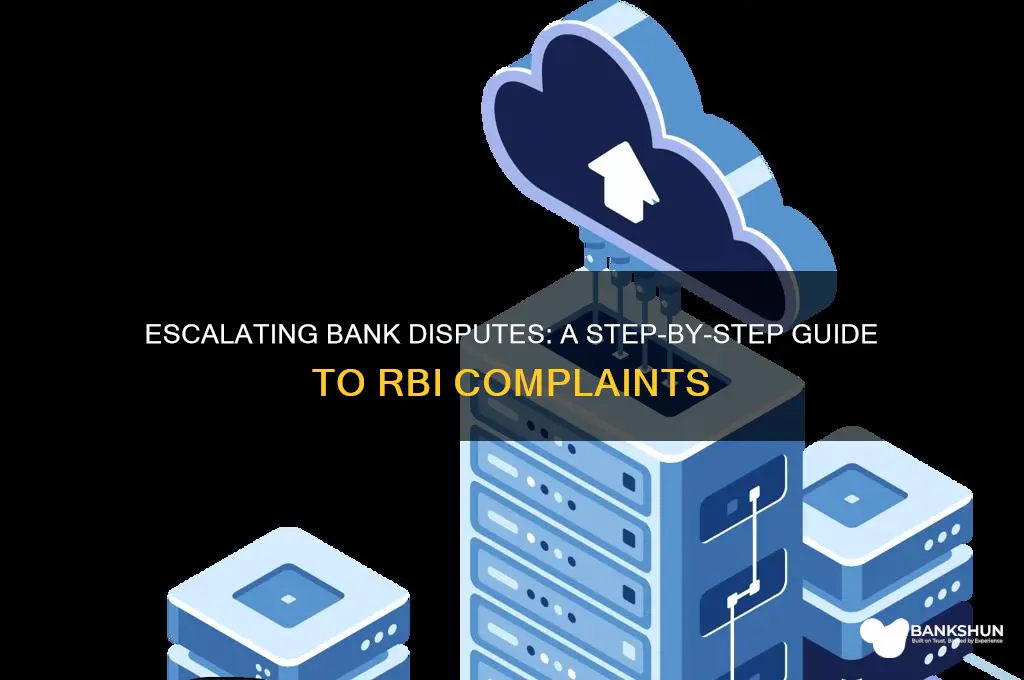 how to escalate bank issues to rbi