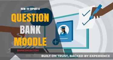 Exporting Your Moodle Question Bank: A Step-by-Step Guide