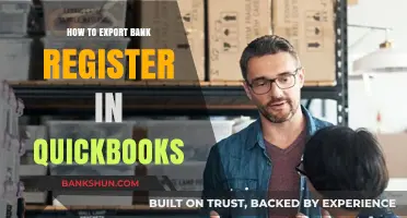 Exporting Your Bank Register in QuickBooks: A Step-by-Step Guide