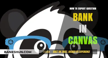 Exporting Your Canvas Question Bank: A Step-by-Step Guide
