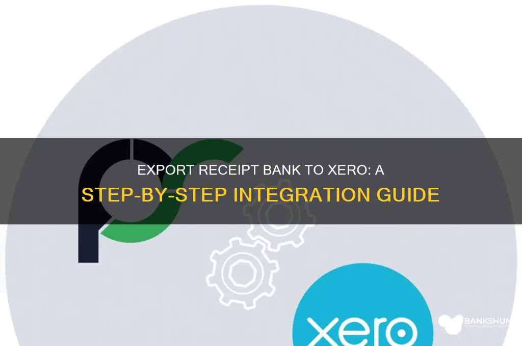 how to export receipt bank to xero