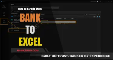 Exporting Word Bank to Excel: A Step-by-Step Guide for Efficiency