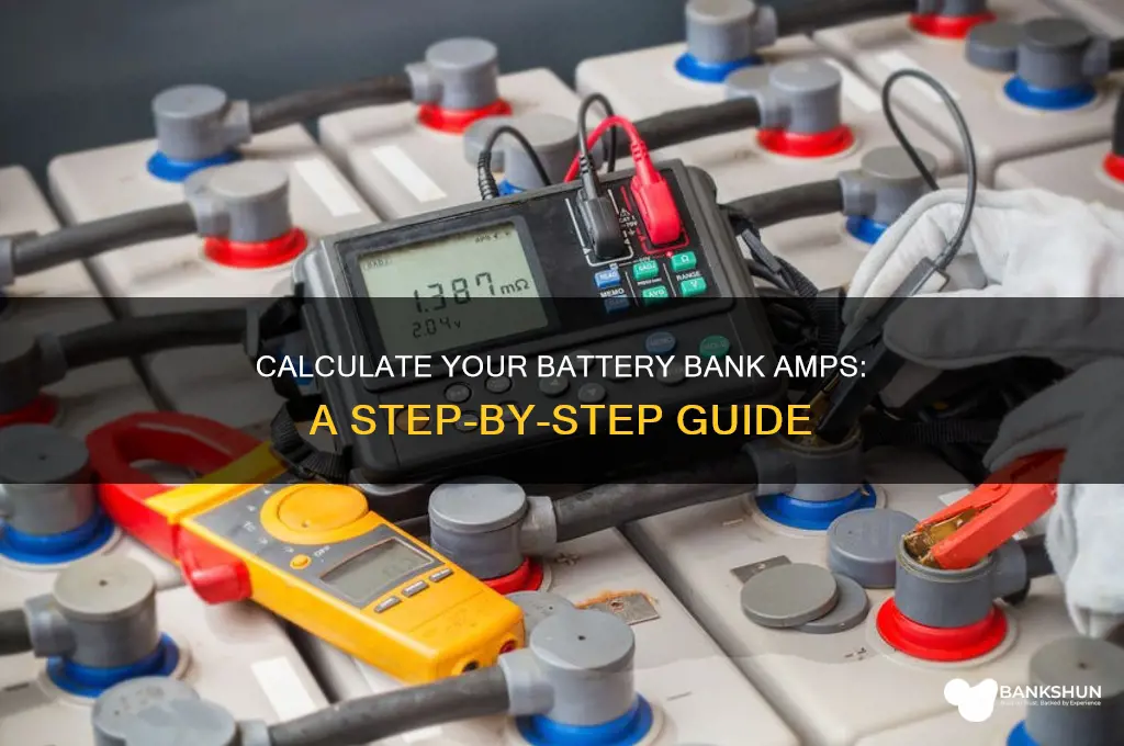 how to figure out battery bank amps