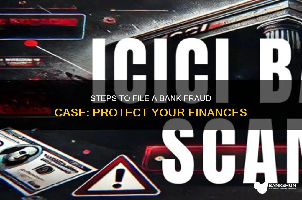 how to file a bank fraud case