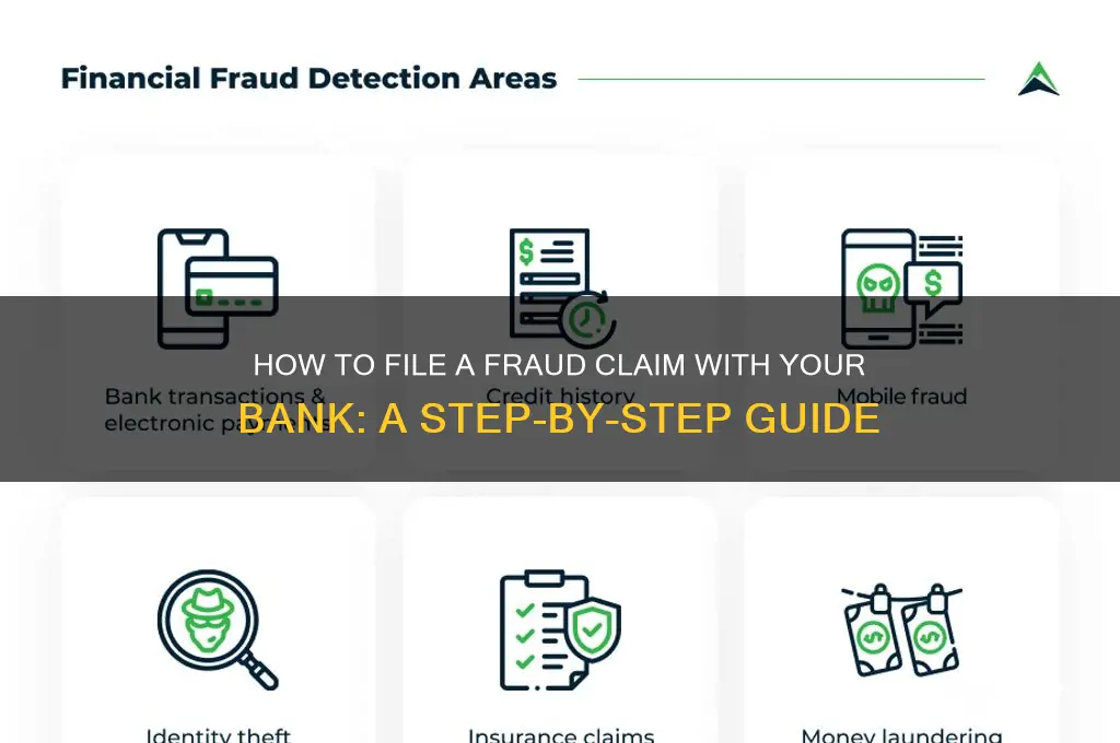 how to file claim for fraud bank