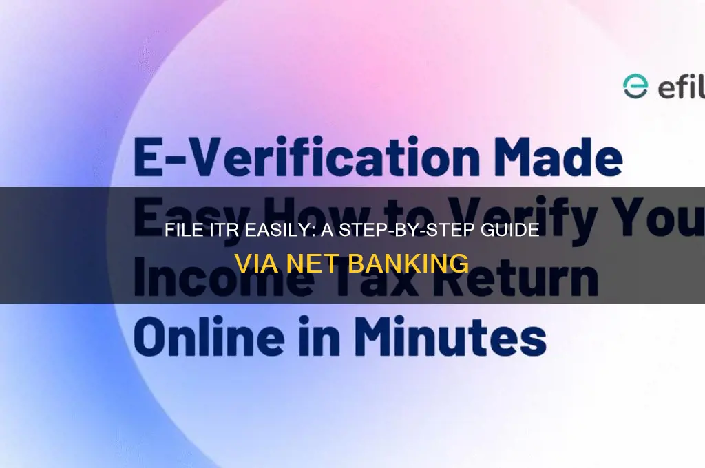 how to file itr through net banking