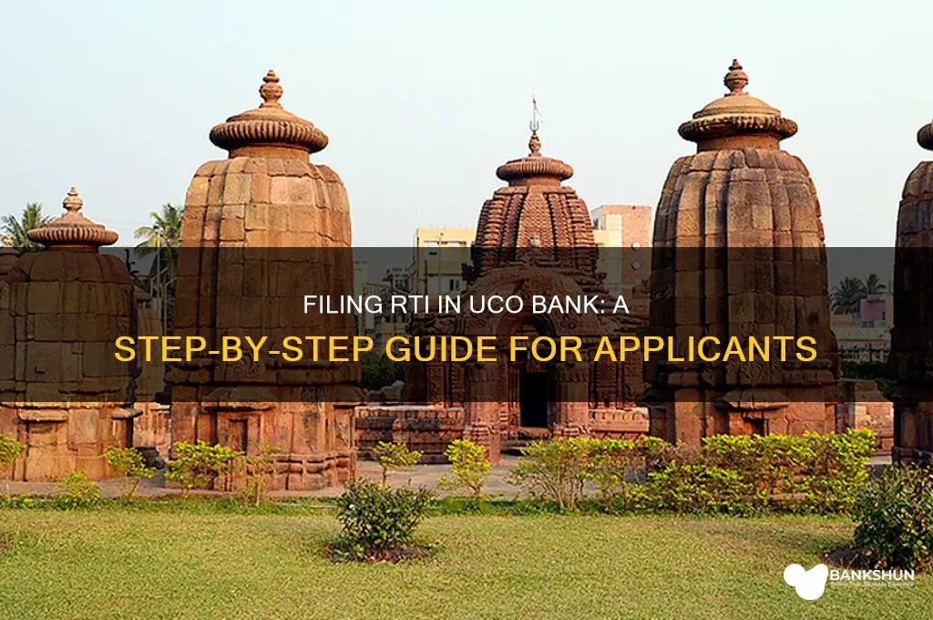 how to file rti in uco bank