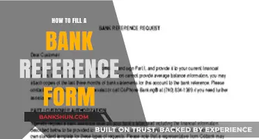 Mastering Bank Reference Forms: A Step-by-Step Guide to Accurate Completion