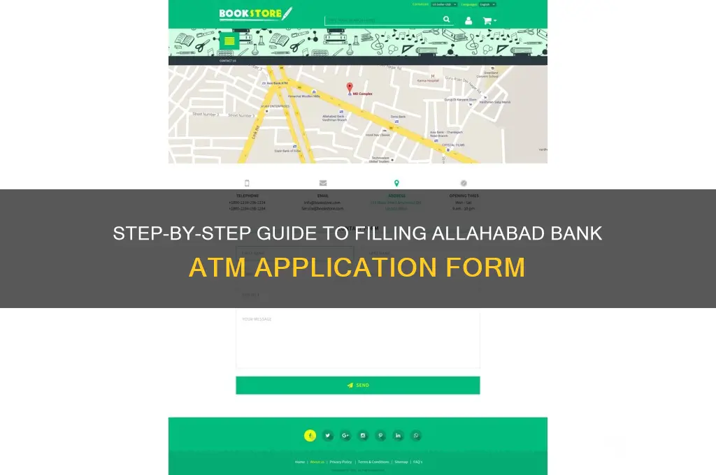 how to fill allahabad bank atm form