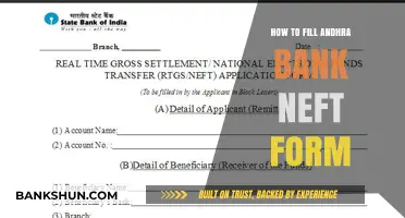 Step-by-Step Guide to Filling Andhra Bank NEFT Form Easily