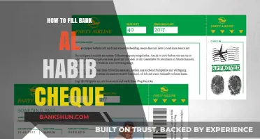 Step-by-Step Guide to Filling Out Bank AL Habib Cheques Correctly