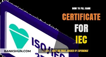 Step-by-Step Guide to Filling Bank Certificate for IEC Code Application