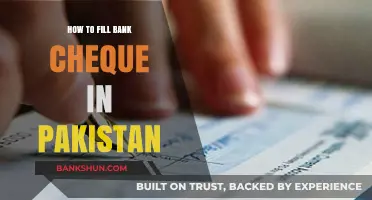 Mastering Cheque Writing: A Step-by-Step Guide for Pakistan Banks