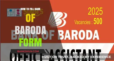 Step-by-Step Guide to Filling Bank of Baroda Application Form