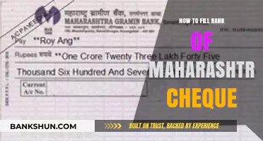 Step-by-Step Guide to Filling Bank of Maharashtra Cheques Correctly