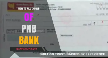 Step-by-Step Guide to Filling a PNB Bank Cheque Correctly