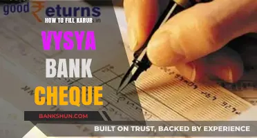 Step-by-Step Guide to Filling Karur Vysya Bank Cheques Correctly