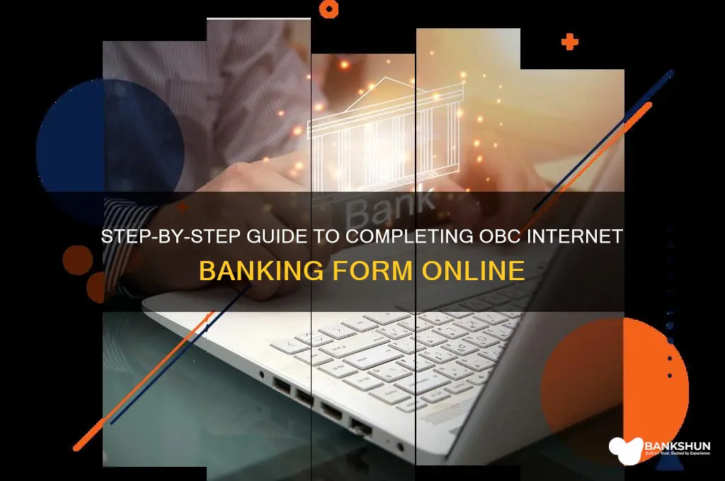 how to fill obc internet banking form