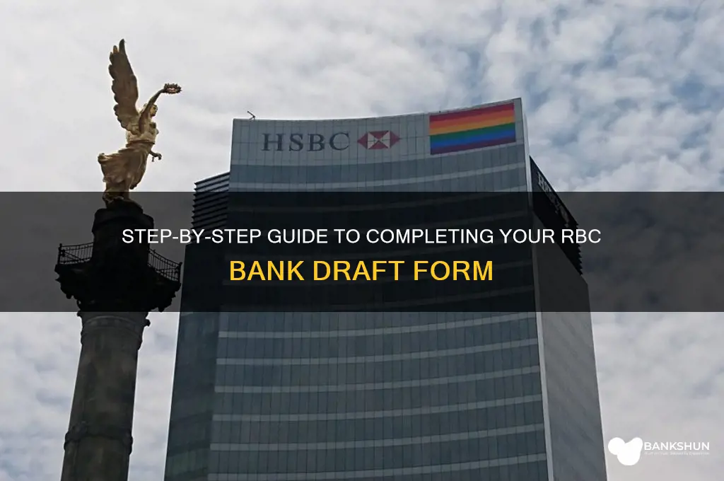 how to fill rbc bank draft form